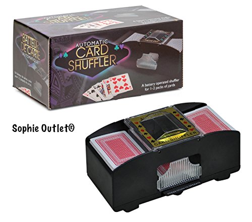 Batterie automatique à poker Casino One deux Deck Mélangeur de cartes Tri Shuffle 5056013507413 Casino