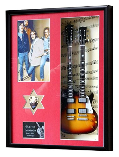 Eagles Guitare miniature encadrée affichage