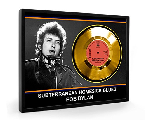 Bob Dylan Subterranean Homesick Blues Framed Di...