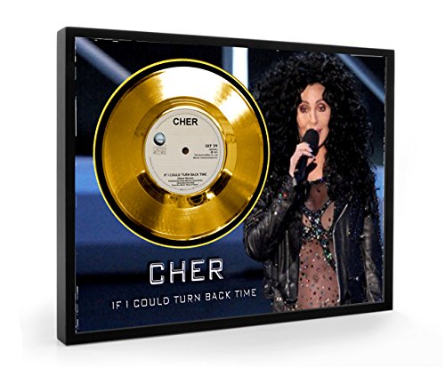 Cher If I Could Turn Back Time Framed Disque d'...