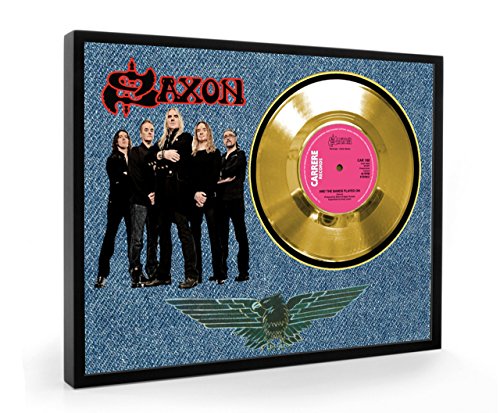 Saxon And The Bands Played On Framed Disque d'o...