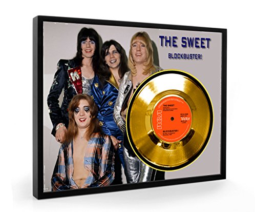 Sweet Blockbuster Framed Disque d'or Display Vi...