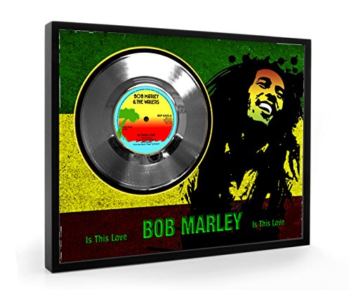 Bob Marley Is This Love Framed Disque d'argent ...