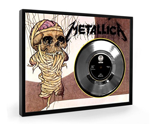 Metallica One Framed Disque d'argent Display Vi...
