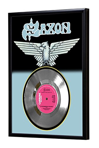 Saxon 747 Strangers In The Night Framed Disque ...