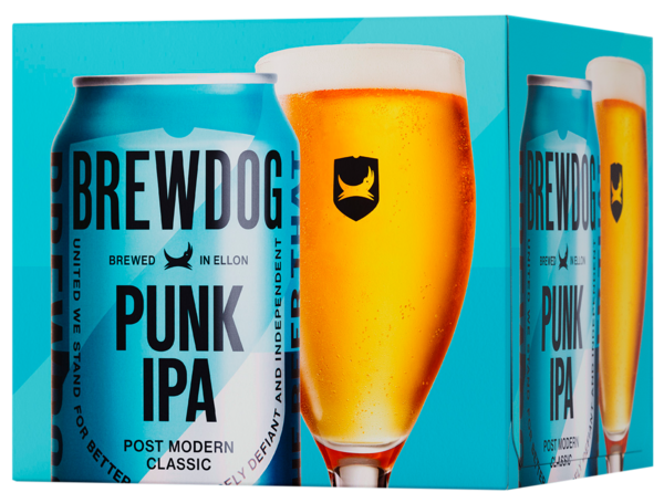 BREWDOG BIÈRE PUNK IPA
BREWDOG code EAN 5056025440487 