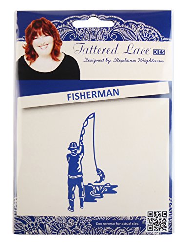 Tattered Lace Matrice de coupe en métal Pêcheur...
