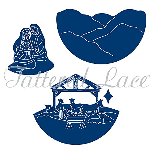 Tattered Lace Matrice de boule à neige de Noël ...