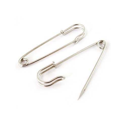 Paquet 5 x Argent Antique Fer Plaqué 70mm Eping...