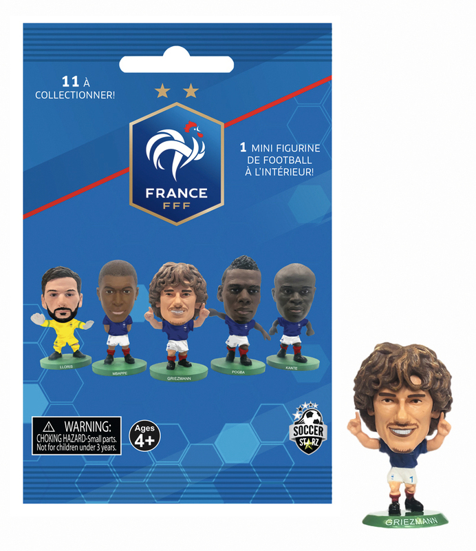 FFF MINI FIGURINE JOUEUR FRANÇAIS FFF A COLLECTIONNER FFF code EAN 5056122505041 