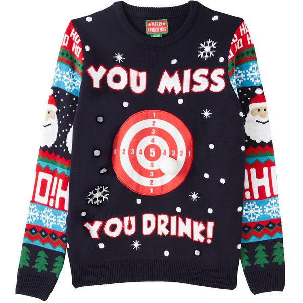 Pull noël avec cible homme