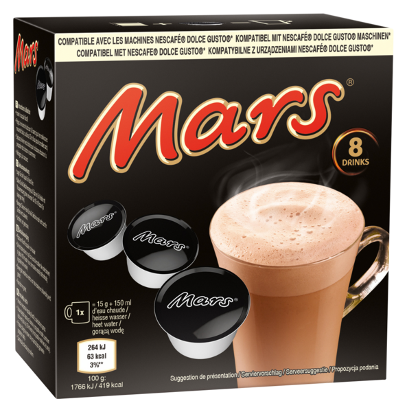 CAPSULE DOLCE GUSTO 
MARS