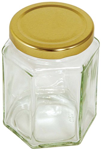 Jar hexagonal 340g