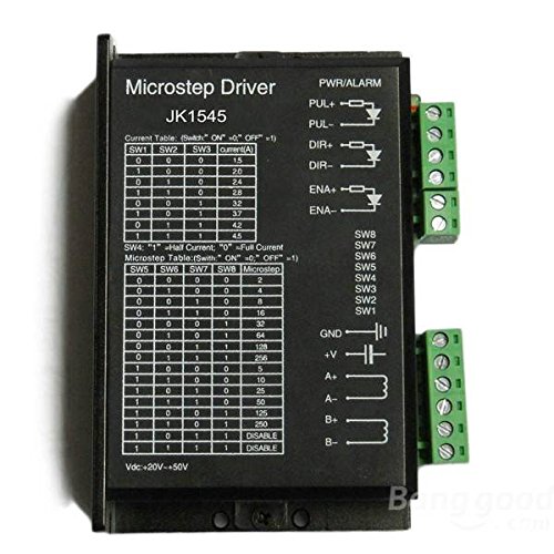 Mark8shop mark8shop jk1545 deux Driver Moteur pas à pas hybride de phase pour Argent compter 1,5 a-4.5 a DC 24-50 V code EAN 5057635346947 