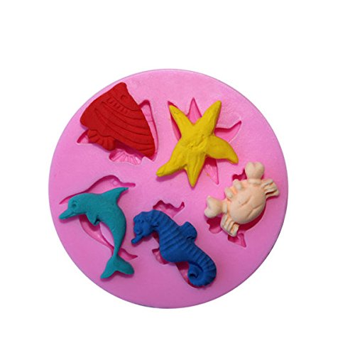 Bargain World Animals Marine Moule Fondant Gâte...