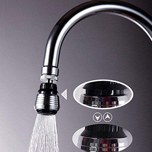 Bargain World Online Bargain World 360 rotatetap bubbler filtrent de l'eau de filet d'aÃ©rateur sauvant l'essayage de robinet d'ajutage d'appareil code EAN 5057654050122 