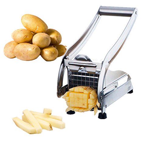 Bargain World Online Bargain World En acier inoxydable coupe d'alevins franÃ§ais gadgets de cuisine de coupe de pommes de terre code EAN 5057654056131 