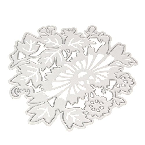 Petit Monde en métal Motif fleurs de coupe Dies...