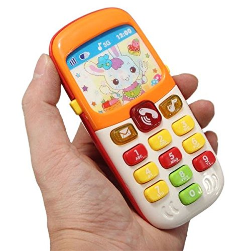 Bargain World Online Bargain World Le gosse de jouets Ã©lectronique le tÃ©lÃ©phone cellulaire mobile appelle de premiers bambins Ã©ducatifs apprenant des cadeaux de puzzle solides musicaux code EAN 5057654110048 