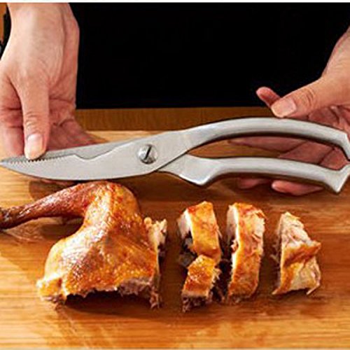 Bargain World Ciseaux d'os de poulet d'acier in...