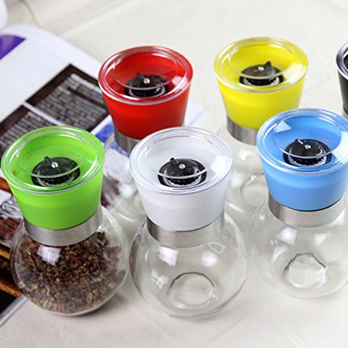 Bargain World Assaisonnement bocal en verre man...