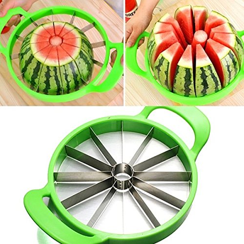 Bargain World Online Bargain World Coupe 21cm inox melon melon cantaloup trancheuse avec brevet code EAN 5057654125288 