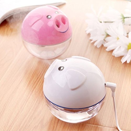 Bargain World Online Bargain World Portable mignon essentielle diffuseur d'huile mini-forme de cochon usb humidificateur purificateur d'air arÃŽme code EAN 5057654129620 