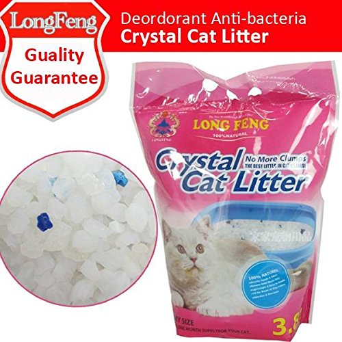 philmat longfeng cristal Litière pour chat d'absorption fortes deodorization Litière pour chat Sable 5057659058048 Phil Mat BG