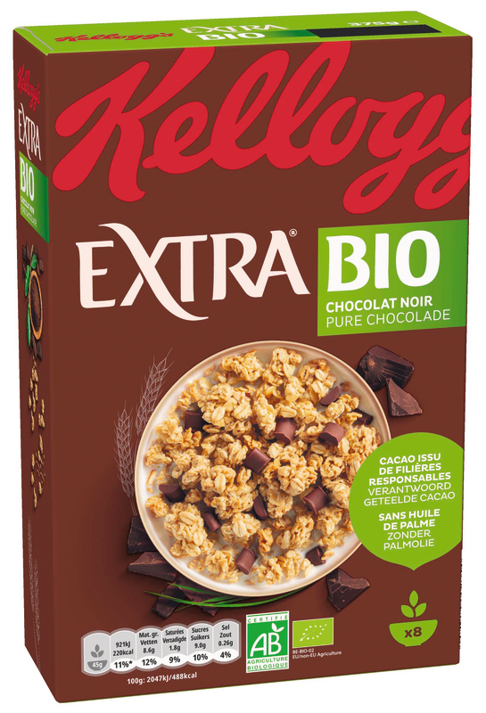 CÉRÉALES EXTRA BIO CHOCOLAT NOIR