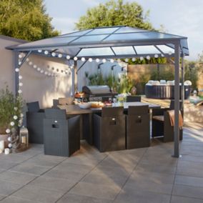  Tonnelle autoportante en aluminium Yallis 3 x 3,65m code EAN 5059340125527 