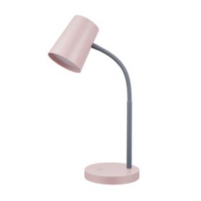 Lampe de bureau LED intégrée L.23 x l.13 x H.40 cm 7,8W 400lm rose dimmable 5059340449104 