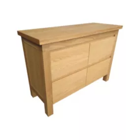  Meuble sous vasque à poser Harmon 120 cm + plan de toilette en bois code EAN 5059340644387 