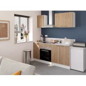  Cuisine 1er prix sans électroménager Primalight chêne code EAN 5059340724638 