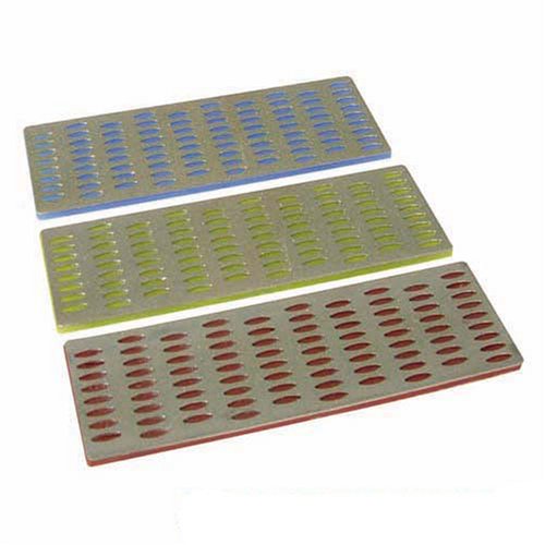 349756 3 cartes diamant d'affûtage 50 x 150 mm