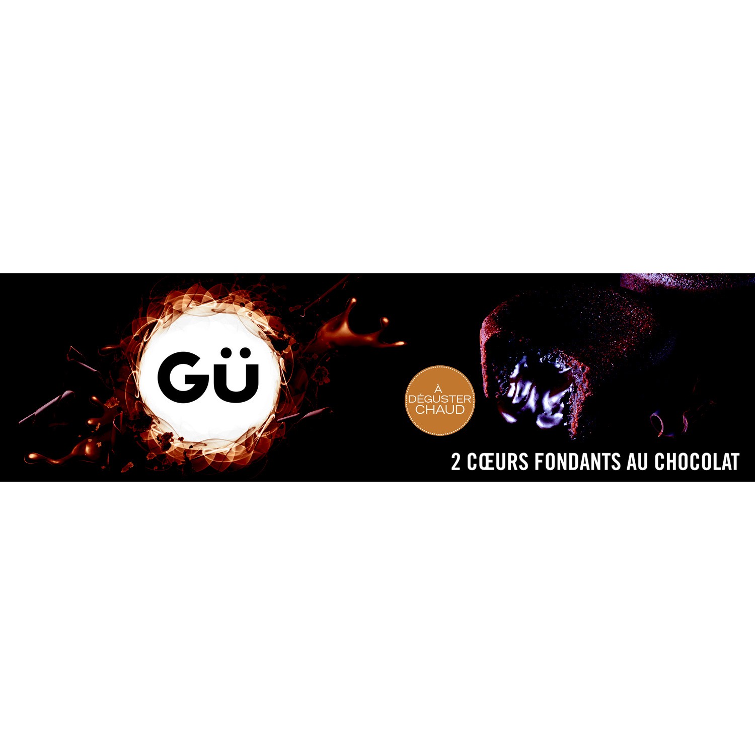 GU Desserts cœurs fondants chocolat GU code EAN 5060023970198 