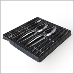 Hancock Set fruits de mer - Crabe/homard craquelins et fourchettes/médiators code EAN 5060035809325 