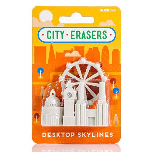 Uk city erasers - london