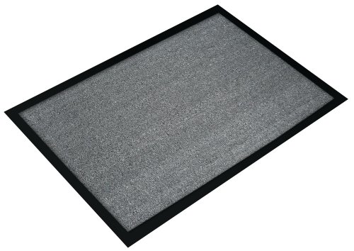 Floortex Doortex Réf FC46080VALGR Valuemat Tapis d'intérieur Gris 600 mm x 800 mm 5060044747830 (5060044747830)