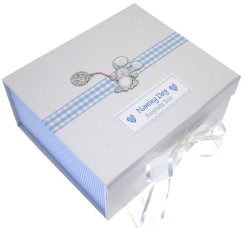 Boîte pour vêtements de cérémonie de dénomination bébé bleu format a5 5060064348475 White Cotton Cards Boîte pour vêtements de cérémonie de dénomination bébé bleu format a5 5060064348475 White Cotton Cards