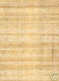 Lot de 10 feuilles de papier papyrus