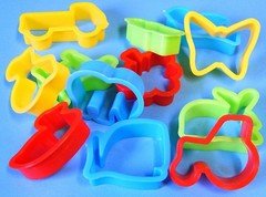 Emporte-pièces en plastique Lot de 12