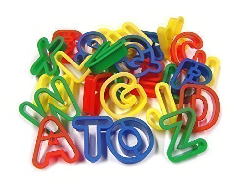 26 lettres majuscules en Alphabet A-Z Playdough Emporte-Pièces Lettres 5060098477462 Major Brush