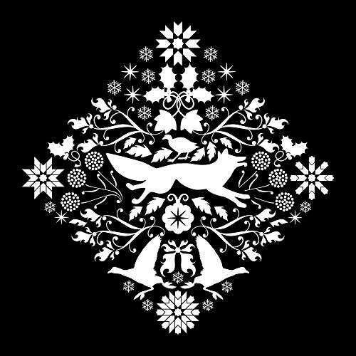 6 Cartes De Noël - Noël Fox - 2 modèles par paquet