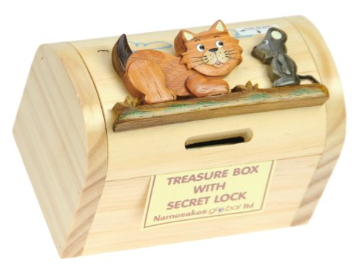 Chat et souris : Fabriqué à la main tirelire en...