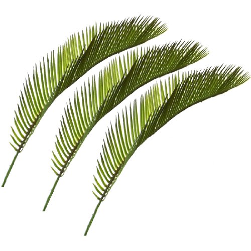 Lot de 3 cycas artificiels feuilles de palmier ...
