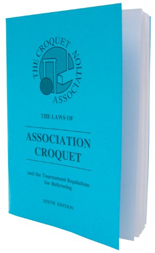 Croquet Association Rules Book