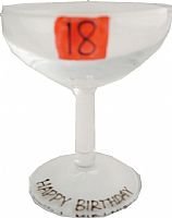 Cadeau d'anniversaire 18ans babecham en verre (...