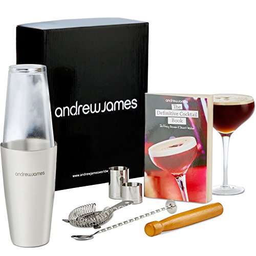 - kit cocktail premium : shaker boston et verre...