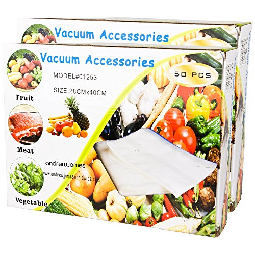 - 100 x sacs sous vide - 28cm x 40cm