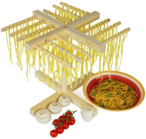 - séchoir à pâtes en bois - style italien authentique 5060146063746 Andrew James - séchoir à pâtes en bois - style italien authentique 5060146063746 Andrew James
